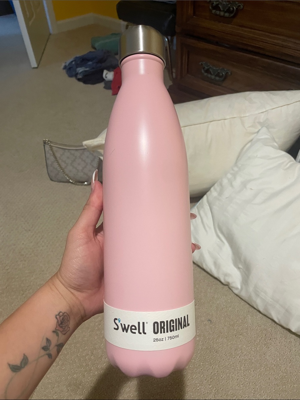 S'well Original Pink Stainless Insulated Bottle